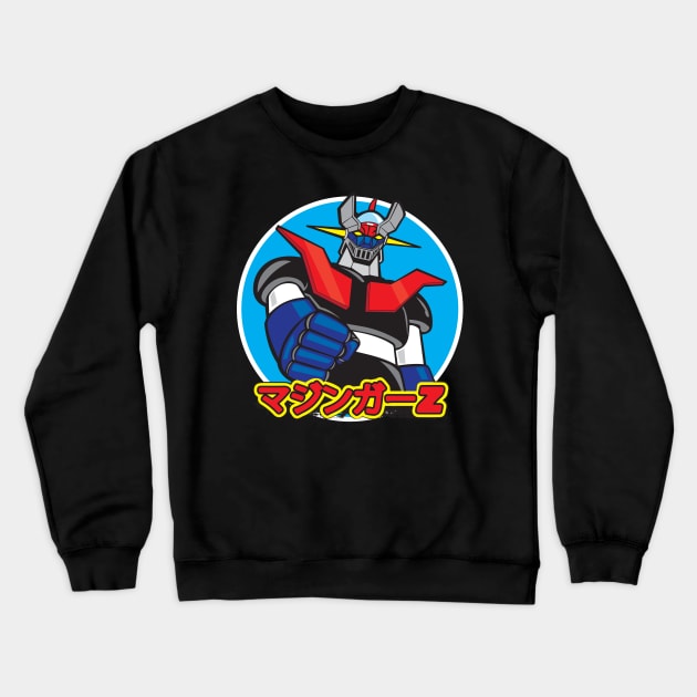 Mazinger Z Retro Crewneck Sweatshirt by MatamorosGraphicDesign